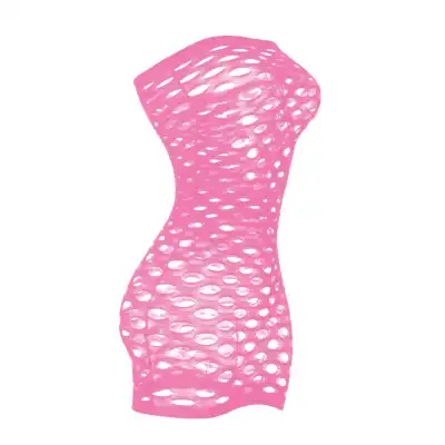 Women Fishnet Elasticity Sexy Hollow Lingerie Bodysuit