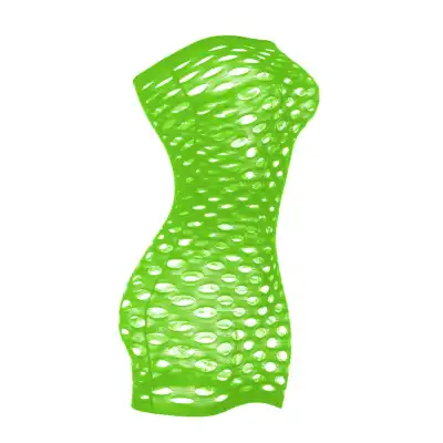 Women Fishnet Elasticity Sexy Hollow Lingerie Bodysuit