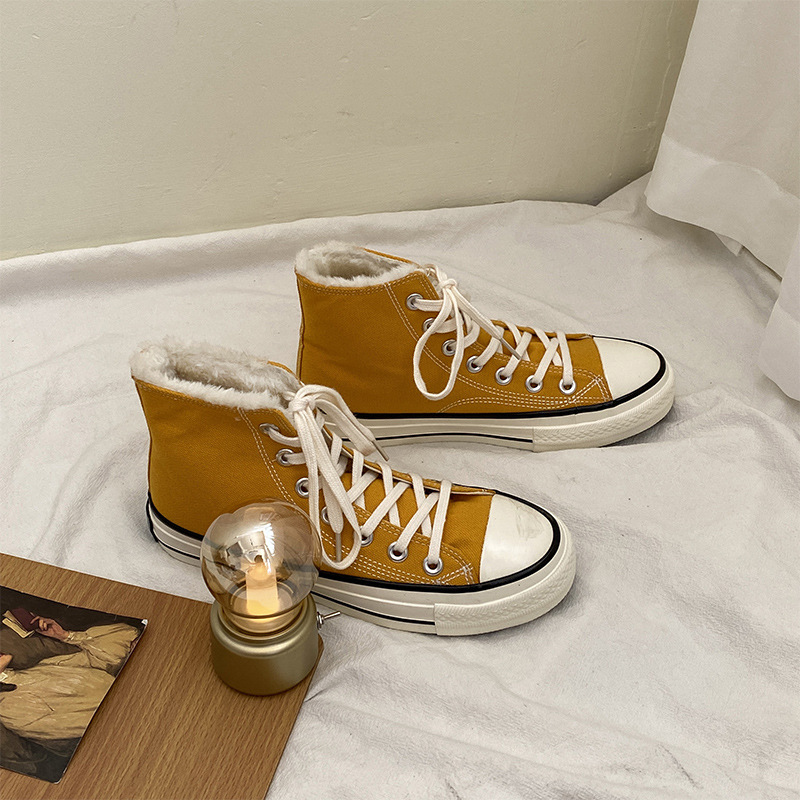 靴 foundrymews canvas shoes 24cm Foundry Mews/ファウンドリーミューズ】White Canvas shoes