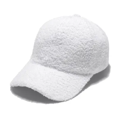 Women Winter Solid Color Plush Cap