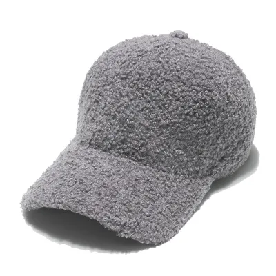 Women Winter Solid Color Plush Cap