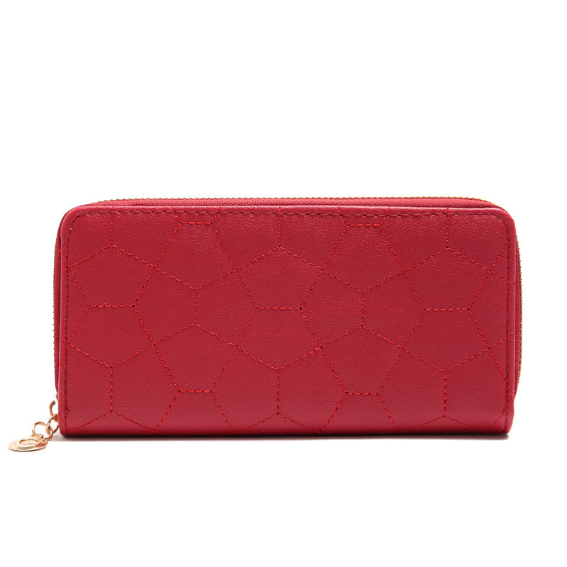 Wholesale Multi-Card Women Casual Zipper Design Stone