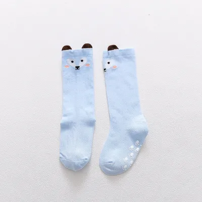 Baby Cartoon Animal Non-slip Cotton Socks Unisex Long Barrel