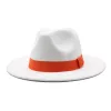 White + Orange Ribbon