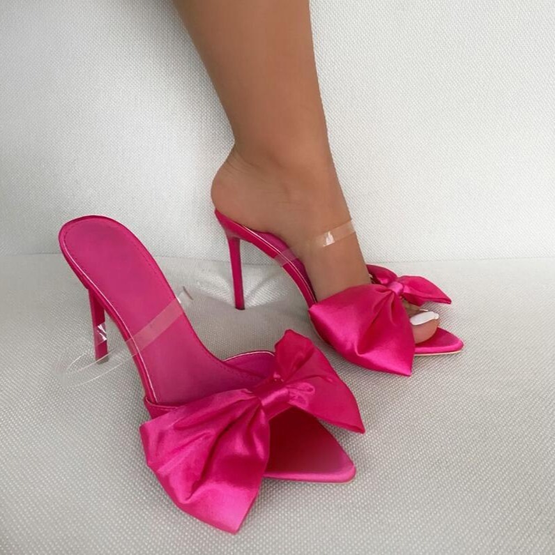 Heels with clearance big bow