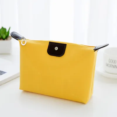 Large Capacity Waterproof Cosmetic Bag Travel Wash Storage Bag Simple Modern Nylon