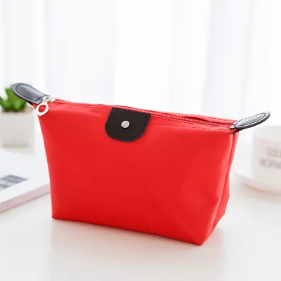 Large Capacity Waterproof Cosmetic Bag Travel Wash Storage Bag Simple Modern Nylon