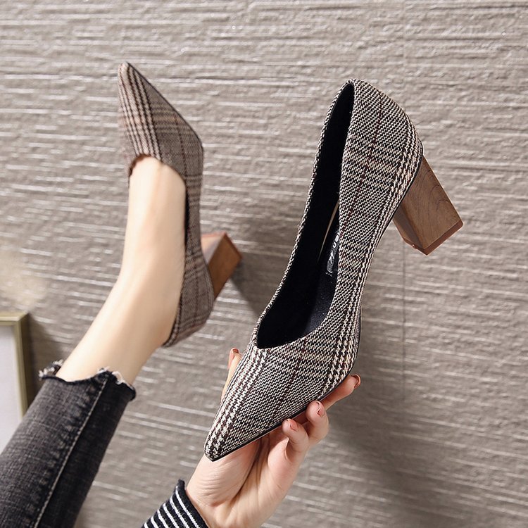 Buy Marc Loire Pointed Toe Block Heels With Ankle Loop - Heels for Women  22682560 | Myntra