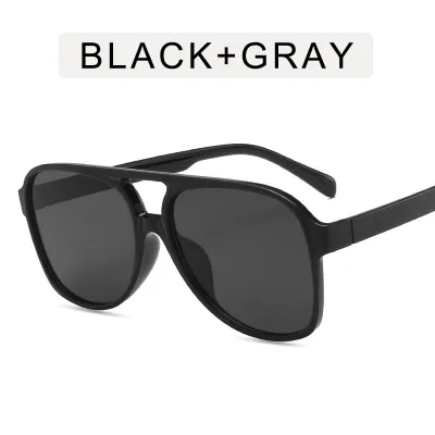 Women Fashion Oversized Toad Mirror Sunglasses