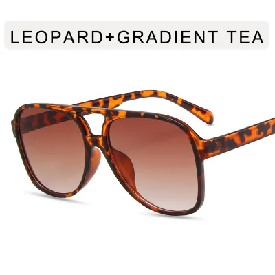Women Fashion Oversized Toad Mirror Sunglasses
