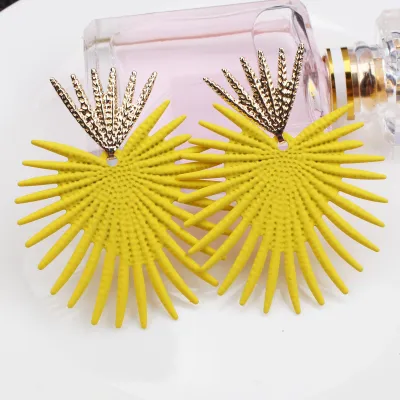 Punk Exaggerated Geometric Alloy Stud Earrings