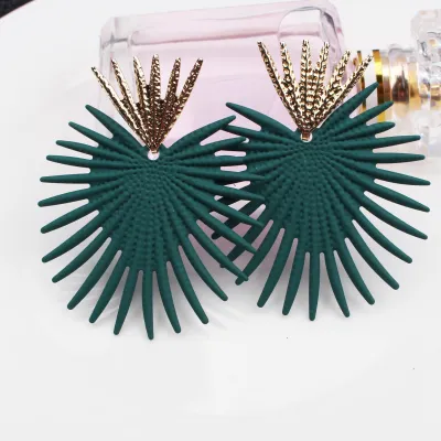 Punk Exaggerated Geometric Alloy Stud Earrings