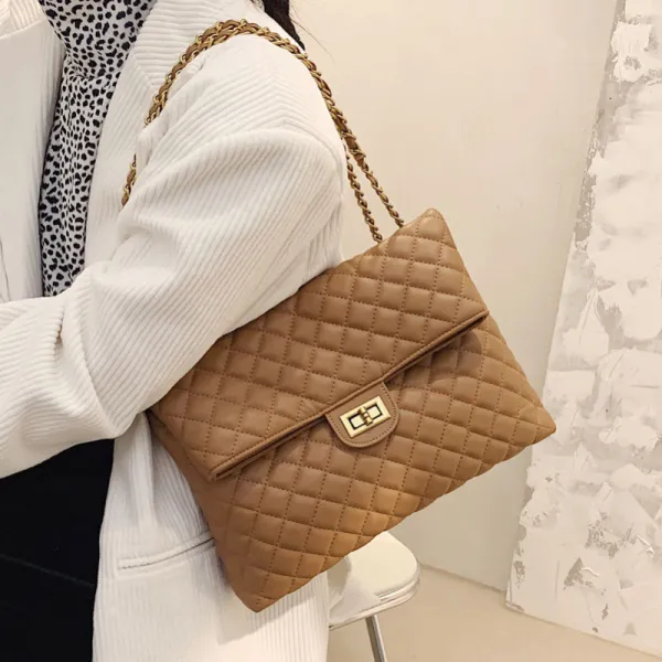 Wholesale classic korean square small hand bags ladies mini corss body  clutch purse women handbag gold chain jelly sling bags for girls From  m.