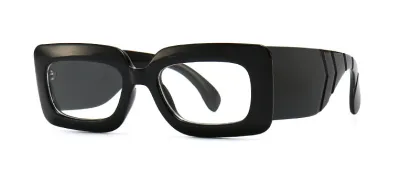 Women Modern Retro Oval Frame Snakeskin Pattern Sunglasses Resin Lens