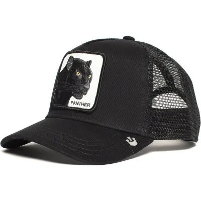 Unisex Casual Animal Pattern Embroidery Design Dome Cap