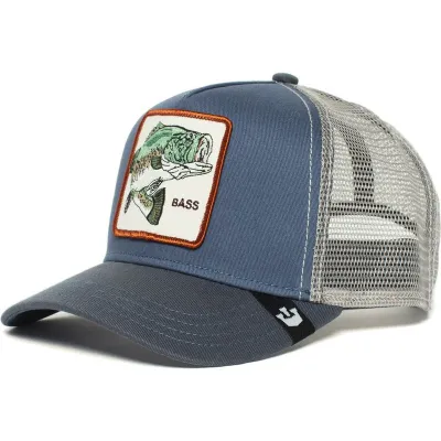 Unisex Casual Animal Pattern Embroidery Design Dome Cap