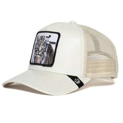 Unisex Casual Animal Pattern Embroidery Design Dome Cap