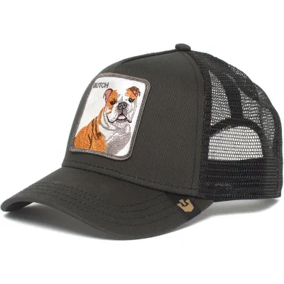 Unisex Casual Animal Pattern Embroidery Design Dome Cap