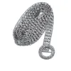 Silver Round Buckle