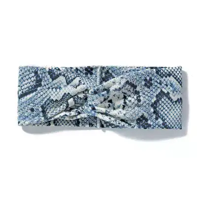 Fashion Geometric Cross Pattern Elastic Yoga Fitness Sports Wide Headband