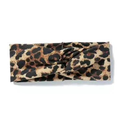 Fashion Geometric Cross Pattern Elastic Yoga Fitness Sports Wide Headband