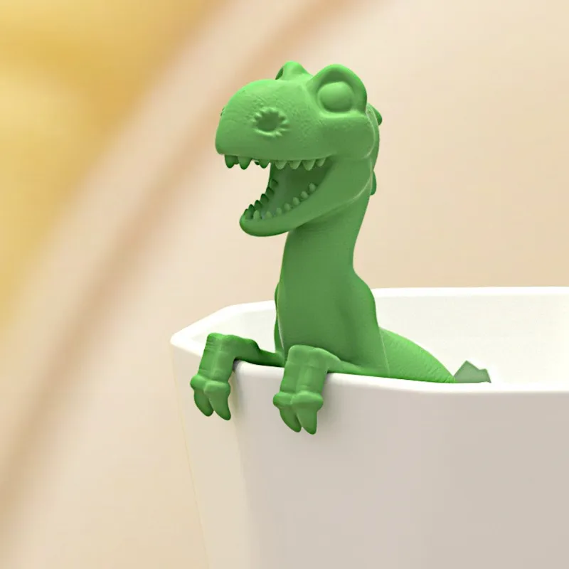 Fashion Creative Dinosaur Baby Silicone Tea Strainer European Style Kitchen Gadget