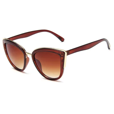 Women Vintage Cat Eye All-match Sunglasses