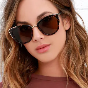 Women Vintage Cat Eye All-match Sunglasses