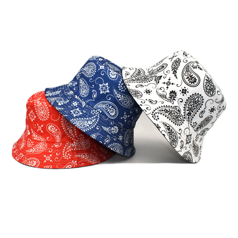 超レア・美品 ANTi COUNTRY CLUB BUCKET HAT Mサイズ Wholesale Unisex Vintage Paisley Printed All-match Bucket Hat