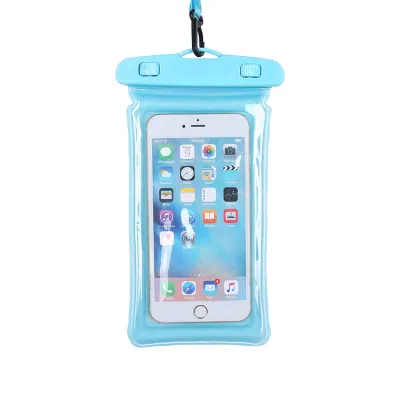 Portable Underwater Photo Airbag Waterproof Bag for Mobile Phones Under 6 Inches