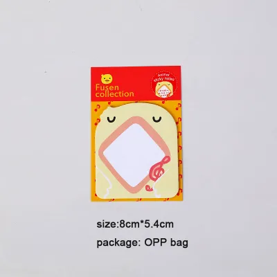 Creative Student Stationery Cute Animal Shape Stickers Memo Pad