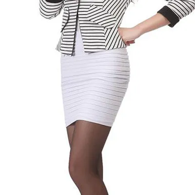 High Waist Tight Office Mini Skirt