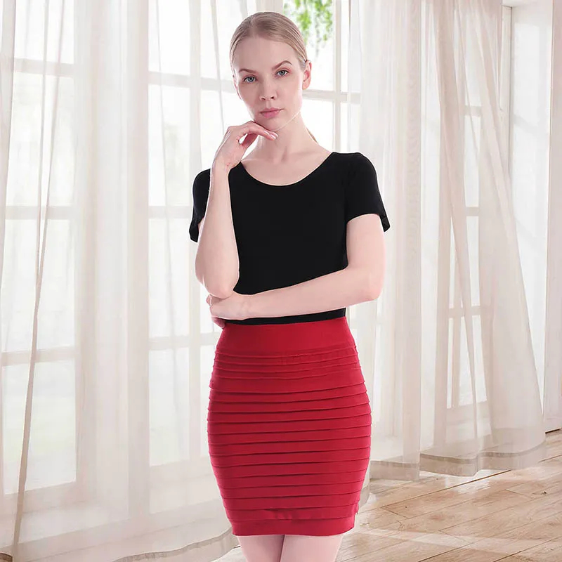 High Waist Tight Office Mini Skirt