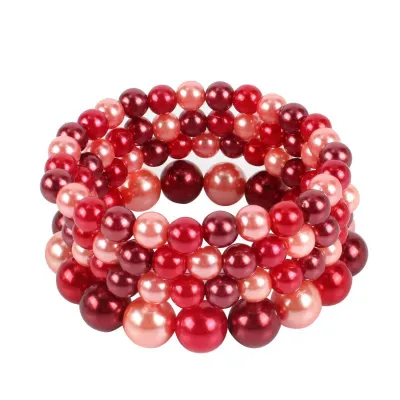 Fashion Multi-layer Beaded Imitation Pearl Bracelets