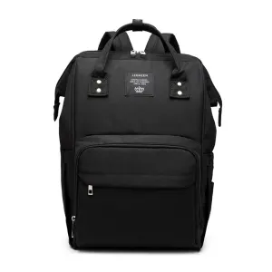 Multifunction Solid Color Waterproof Oxford Mother Nursing Backpack for Baby Care