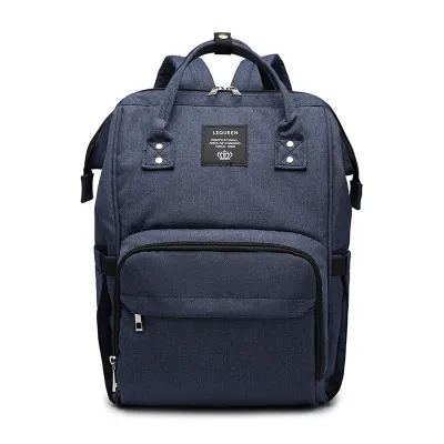 Multifunction Solid Color Waterproof Oxford Mother Nursing Backpack for Baby Care