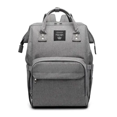 Multifunction Solid Color Waterproof Oxford Mother Nursing Backpack for Baby Care