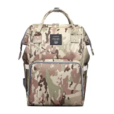Fashion Camouflage Printed Maternity Nursing Bag Oxford Cloth