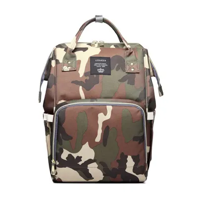 Fashion Camouflage Printed Maternity Nursing Bag Oxford Cloth