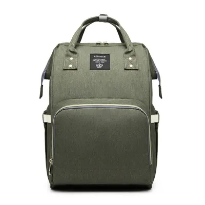 Wholesale Solid Color Maternity Waterproof Diaper Bag Oxford Cloth
