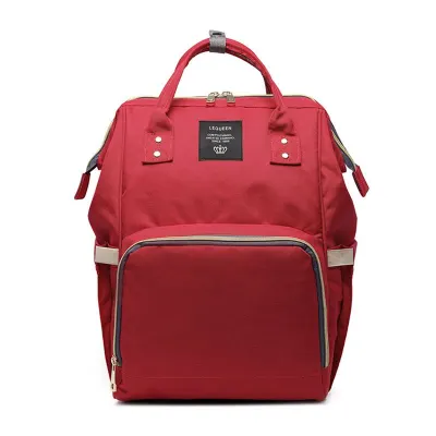 Wholesale Solid Color Maternity Waterproof Diaper Bag Oxford Cloth