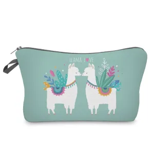 Women Beauty Tool Travelling Portable Graphic Print Storage Bag