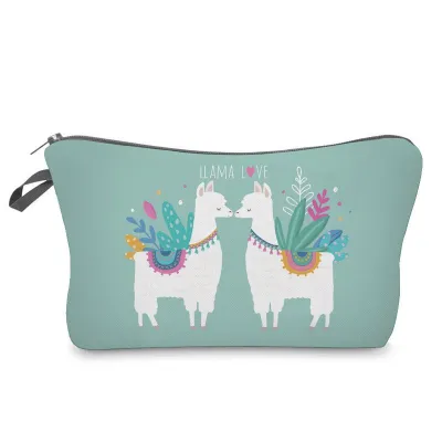 Women Beauty Tool Travelling Portable Graphic Print Storage Bag