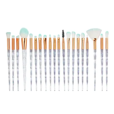 New Arrival Gradient Handle High Quality Cosmetic Brushes 20pcs/Set