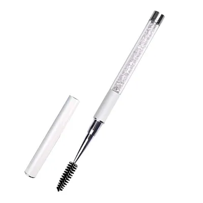 10 Color Options Portable Diamond Handle Design Makeup Eyelash Brush