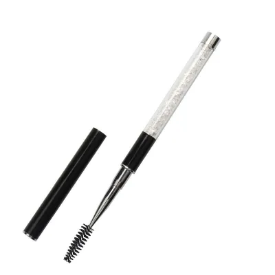 10 Color Options Portable Diamond Handle Design Makeup Eyelash Brush