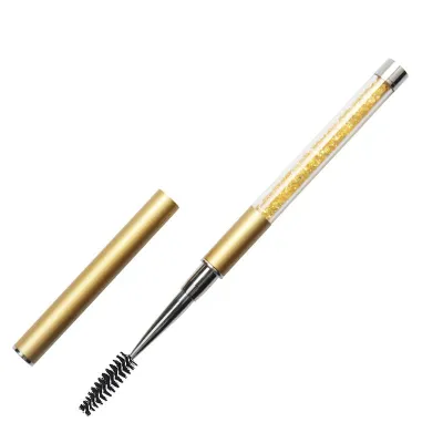 10 Color Options Portable Diamond Handle Design Makeup Eyelash Brush