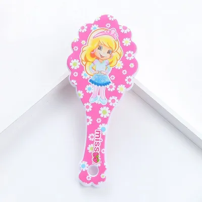 Kids Cartoon Print Massage Hair Comb 8 Patterns Optional