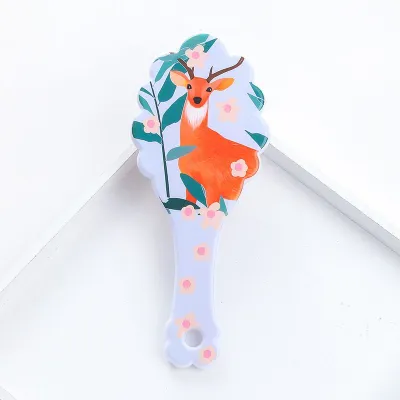 Kids Cartoon Print Massage Hair Comb 8 Patterns Optional
