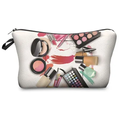 Women Cosmetic Makeup Pattern Design Multifunction Storage Bag